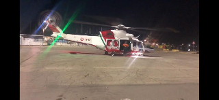 Malore sulla piattaforma, tecnico soccorso a San Benedetto dall’elicottero della guardia Costiera
